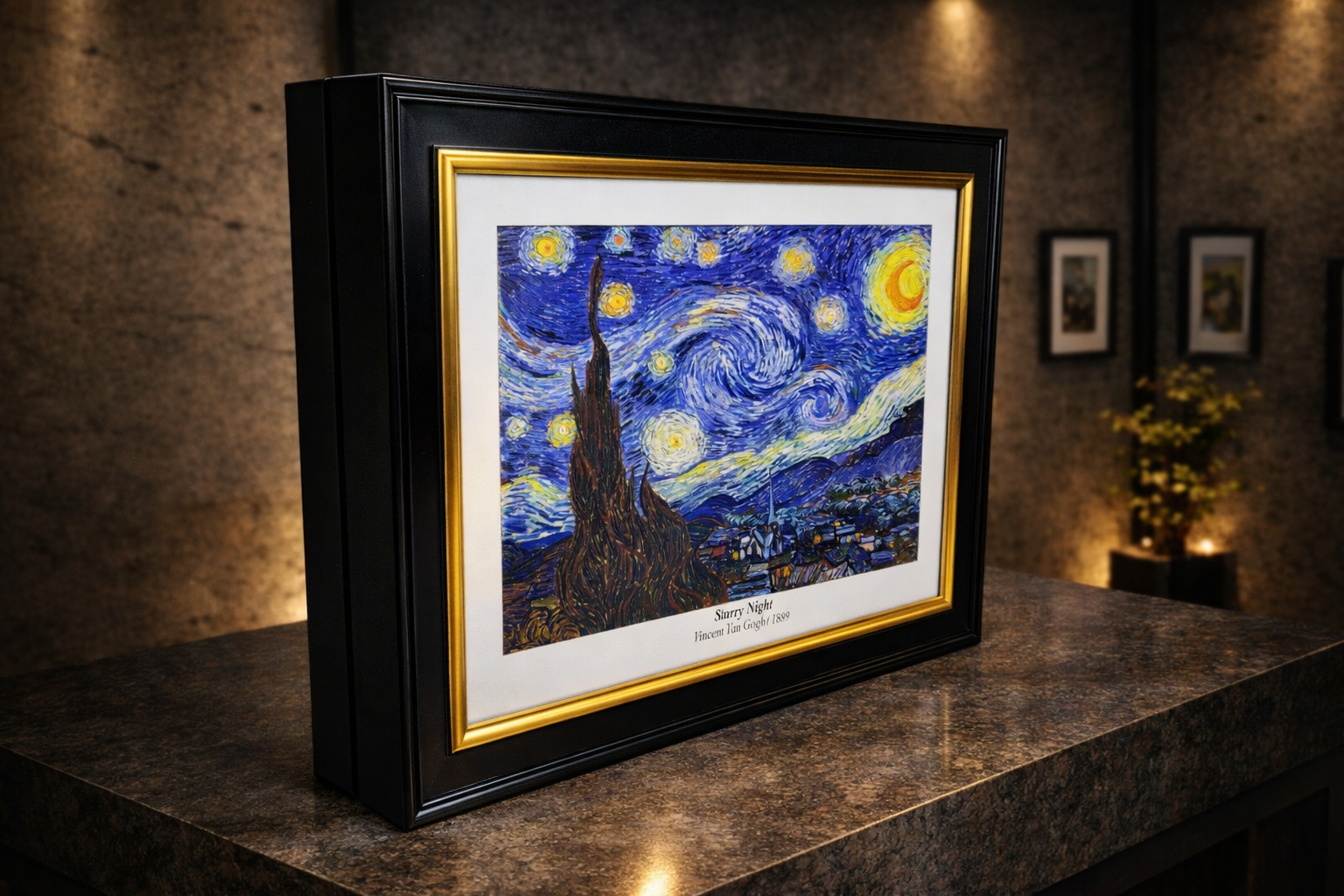 Vincent Van Gogh Yıldızlı Gece Special Çikolata