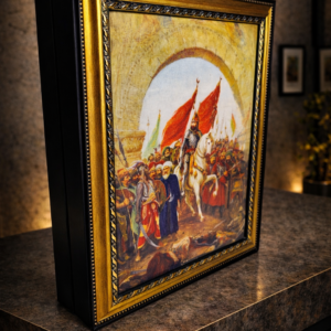 Fatihin İstanbula Girişi Kanvas Baskı Special Kutu Çikolata