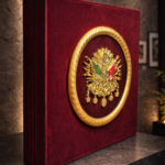 Bordo Osmanlı Devlet Arması Special Kutu Çikolata