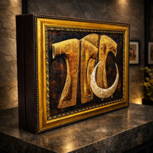 Kaftan ve Hilal Çerçeveli Special Kutu Çikolata