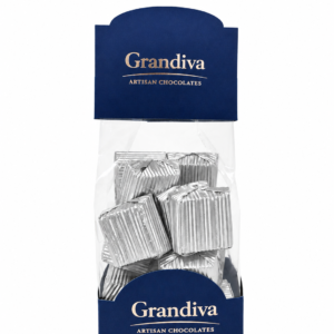 Gümüş Yaldızlı Çikolata 250 gr