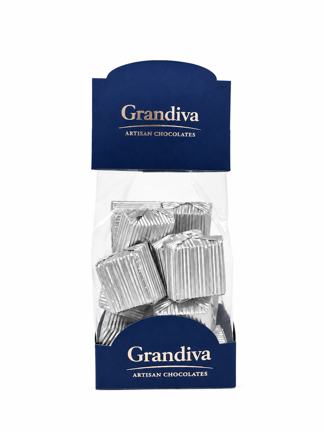 Gümüş Yaldızlı Çikolata 250 gr